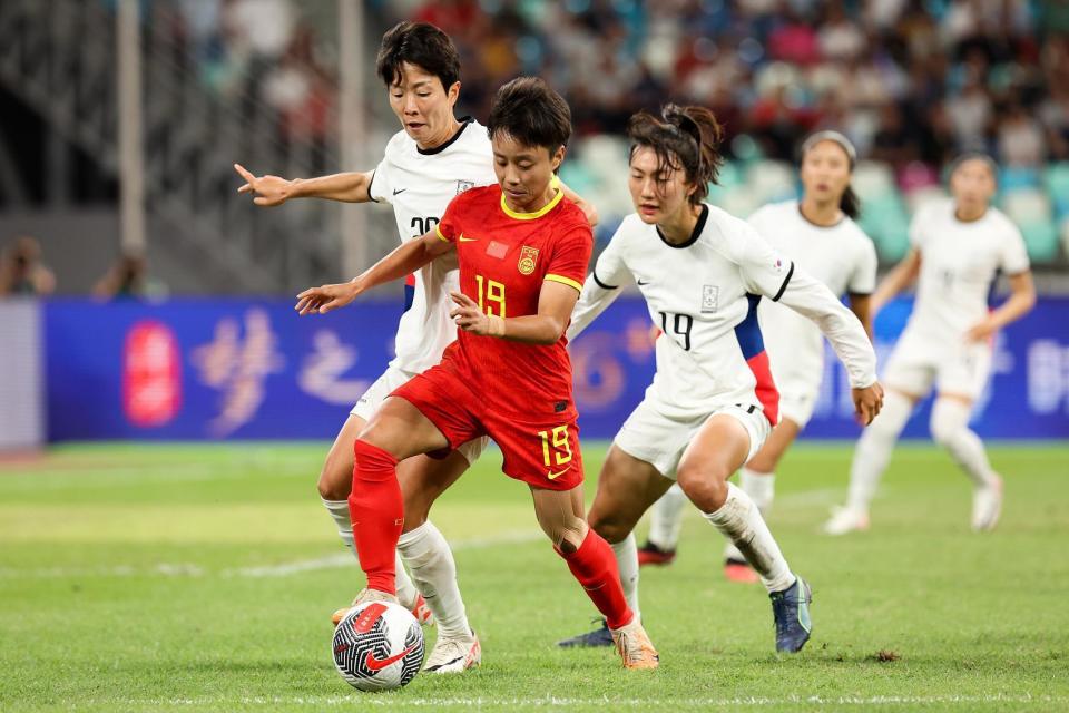 东京奥运女足预选赛：中国队实现三连胜