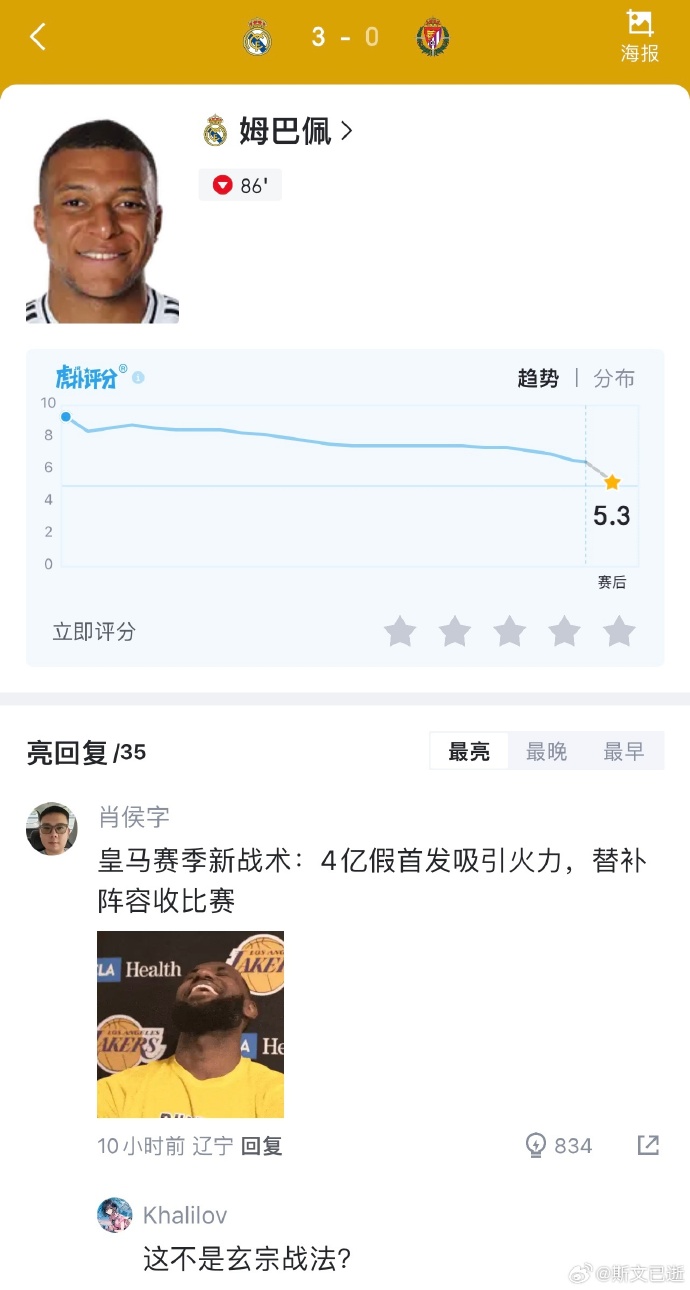皇马客场被巴拉多利德逼平，积分榜上领先缩小
