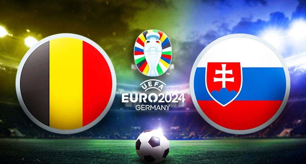 比利时在对阵斯洛伐克的比赛中获胜