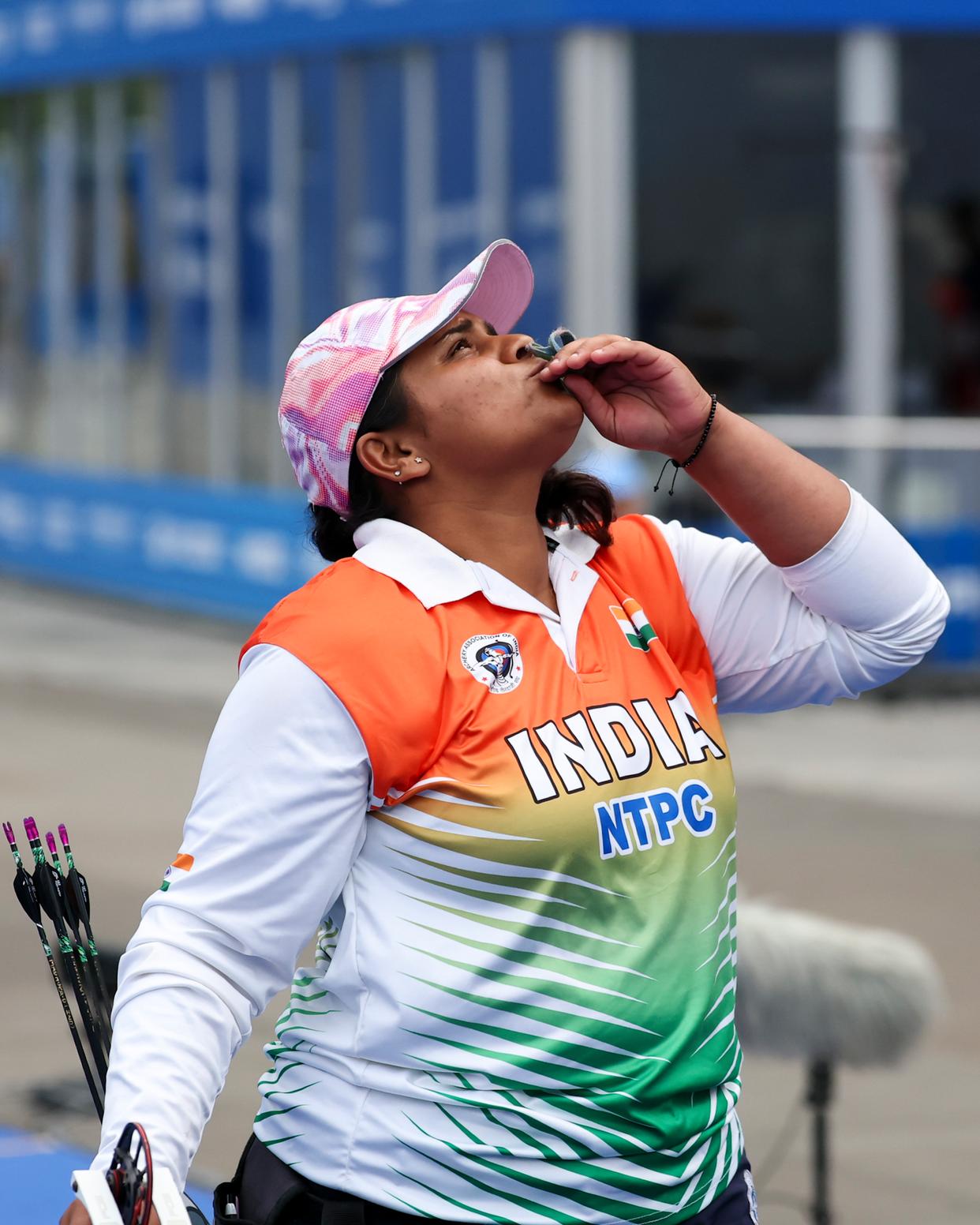 射箭比赛:印度选手实力夺冠 射箭比赛:印度选手实力夺冠