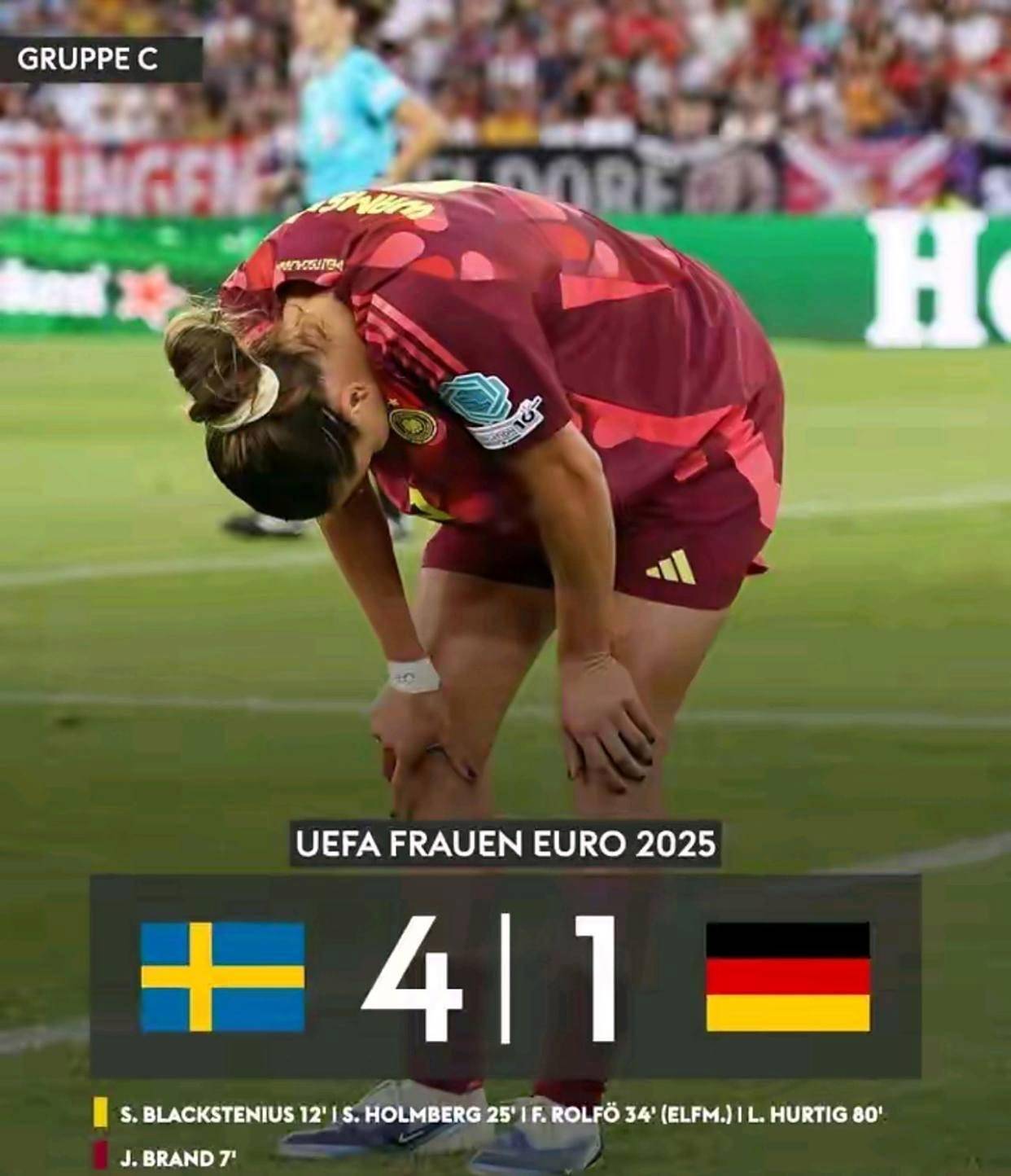 瑞典女足强势晋级，击败对手