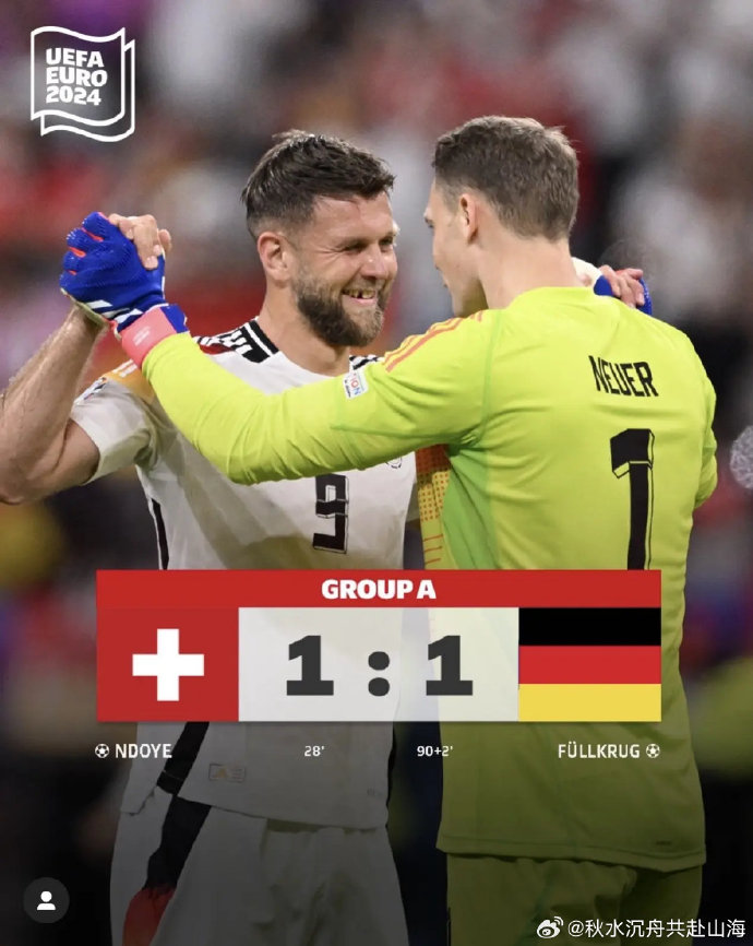 利记-德国队困难晋级，成为欧洲杯16强之一