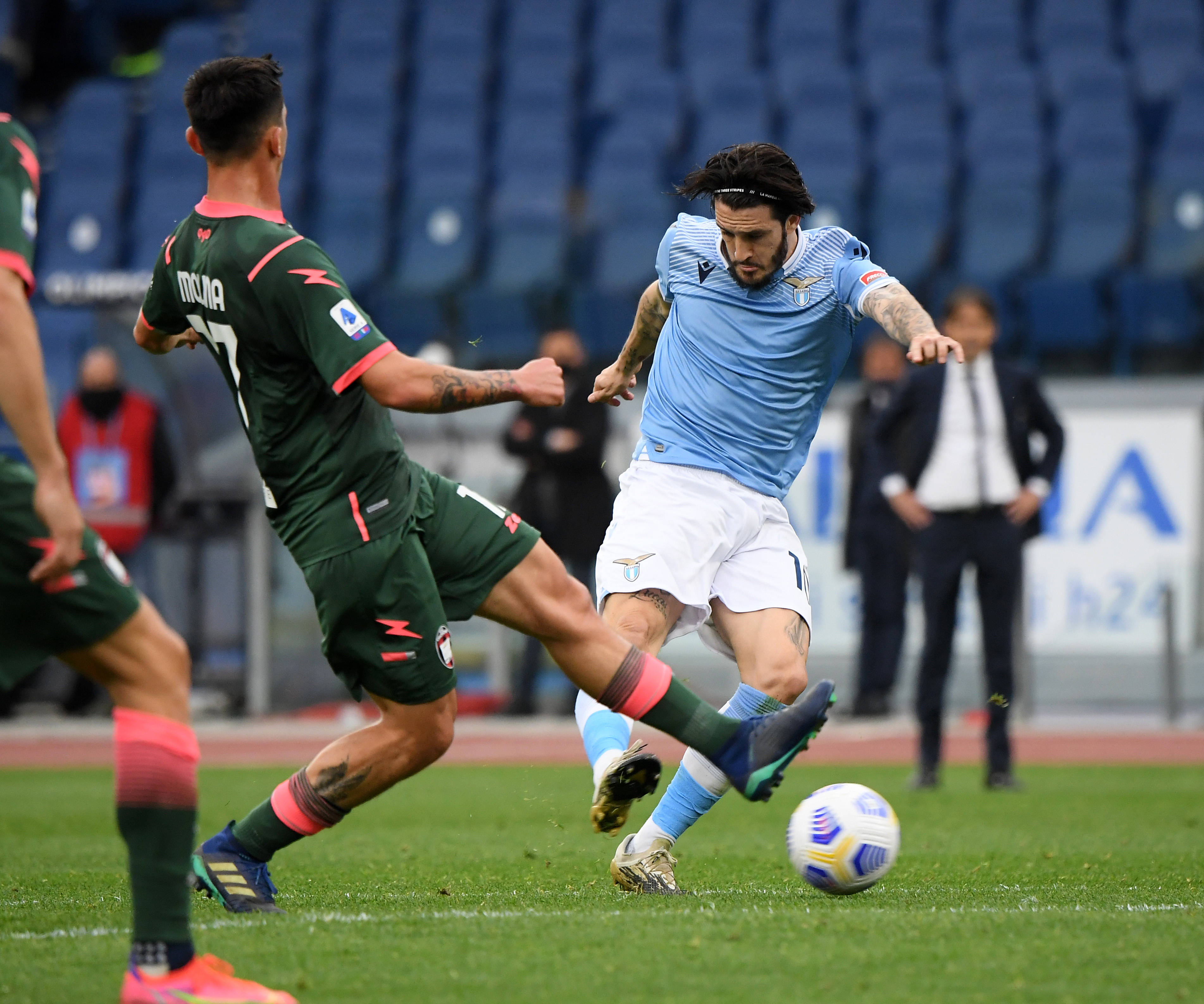 利记-拉齐奥队在客场比赛中战胜对手